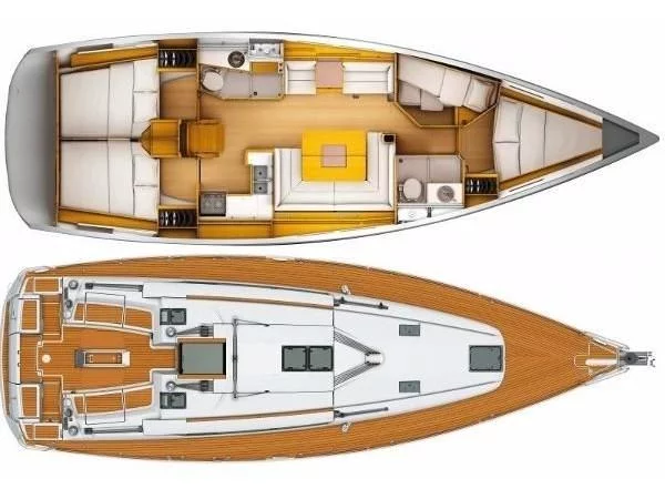 Sun Odyssey 439 (Triada) Plan image - 1