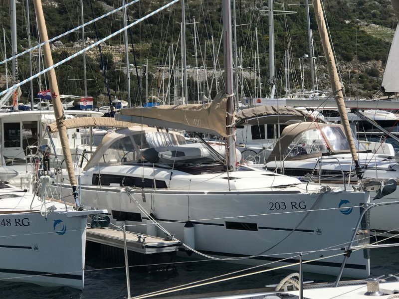 Photo #351 - DUFOUR 410 (CAP WEST 410) en Dielette - 25942