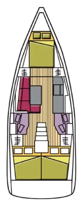 Oceanis 38.1 (Zosma)  - 4