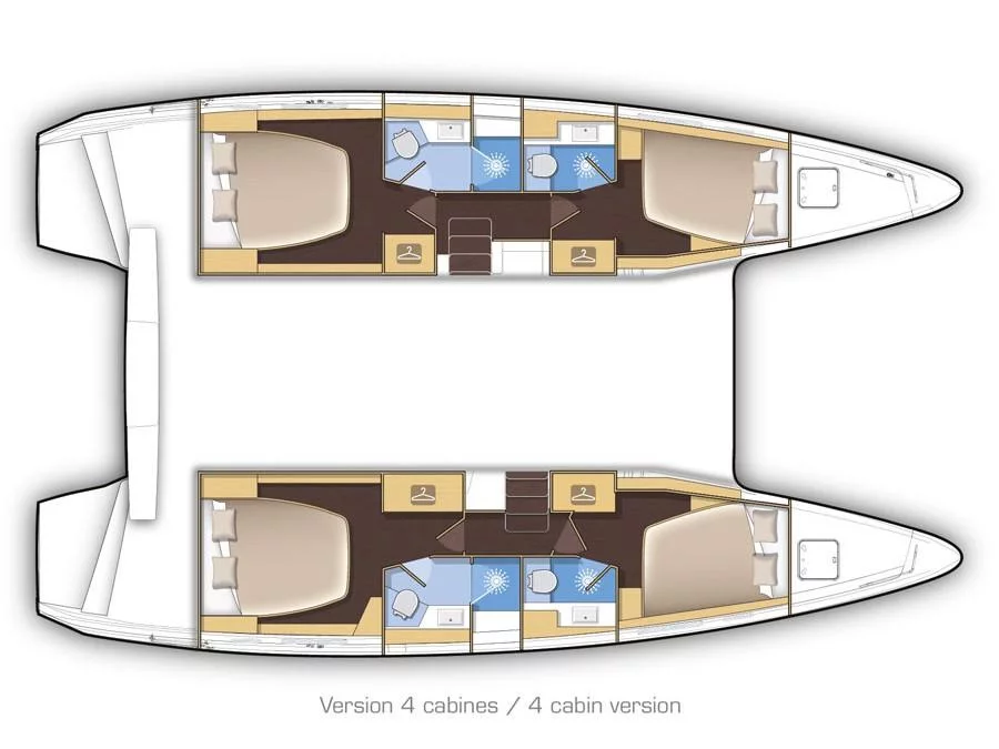 Lagoon 42 (EQUATOR) Plan image - 36