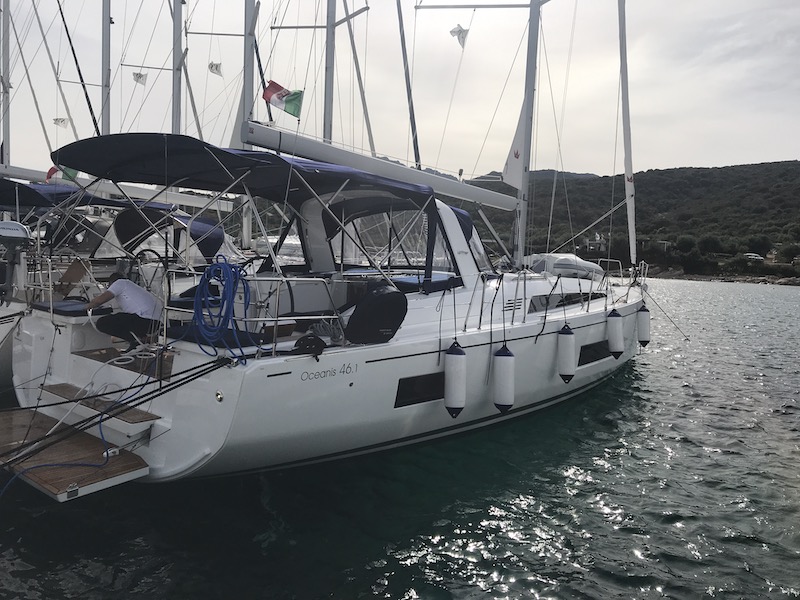 Photo #1 - Oceanis 46.1 (5 cab) (Becrux) in Portorosa - 8518