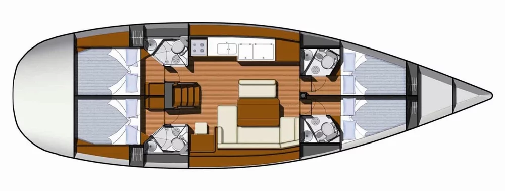 Sun Odyssey 49i (ALMYRA)  - 3