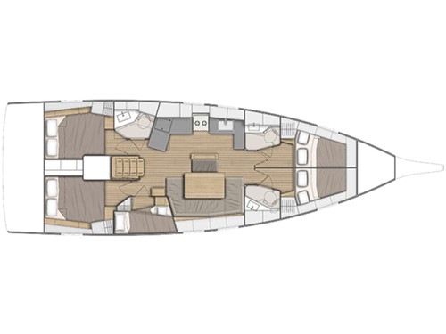 Photo #11 - Oceanis 46.1 (5/3) (Layla) en Volos - 14507