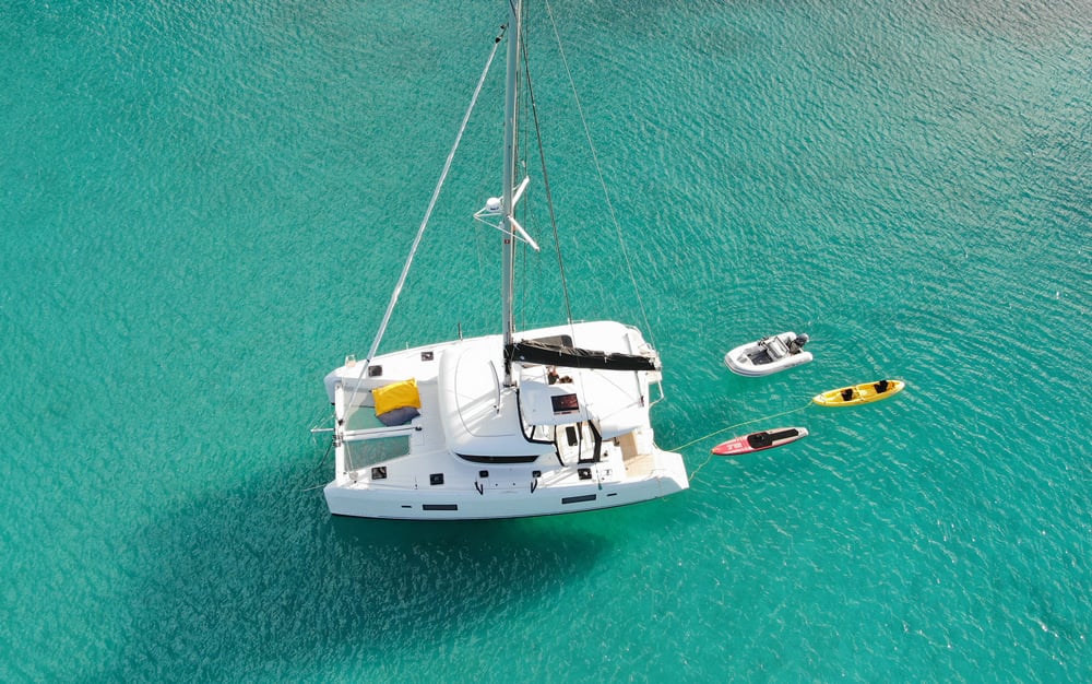 Photo #1 - Lagoon 42 (HeyBlue) en Paros - 16355