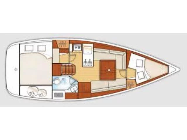 Oceanis 31 (TRIZONIA) Plan image - 2
