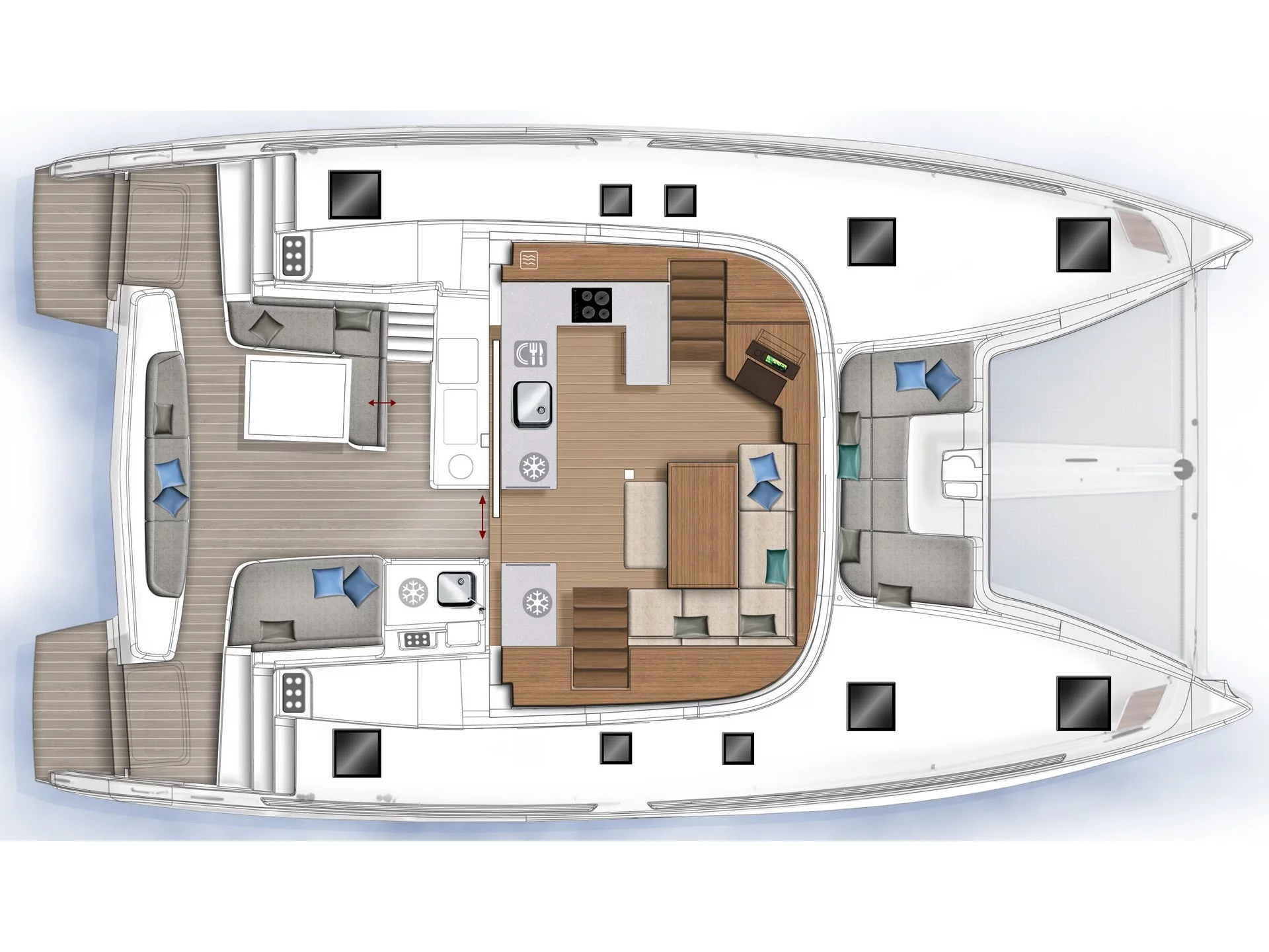 Lagoon 46 (Alouet) Plan image - 1