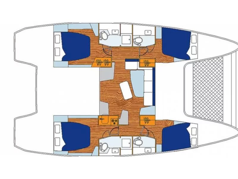 Lagoon 42 () Plan image - 8