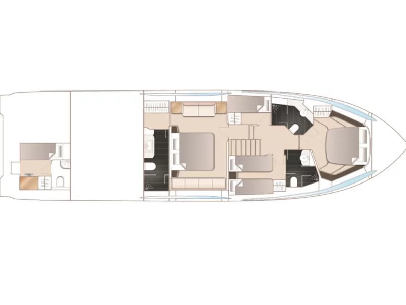 Princess S65 (MIRNO MORE) Plan image - 6