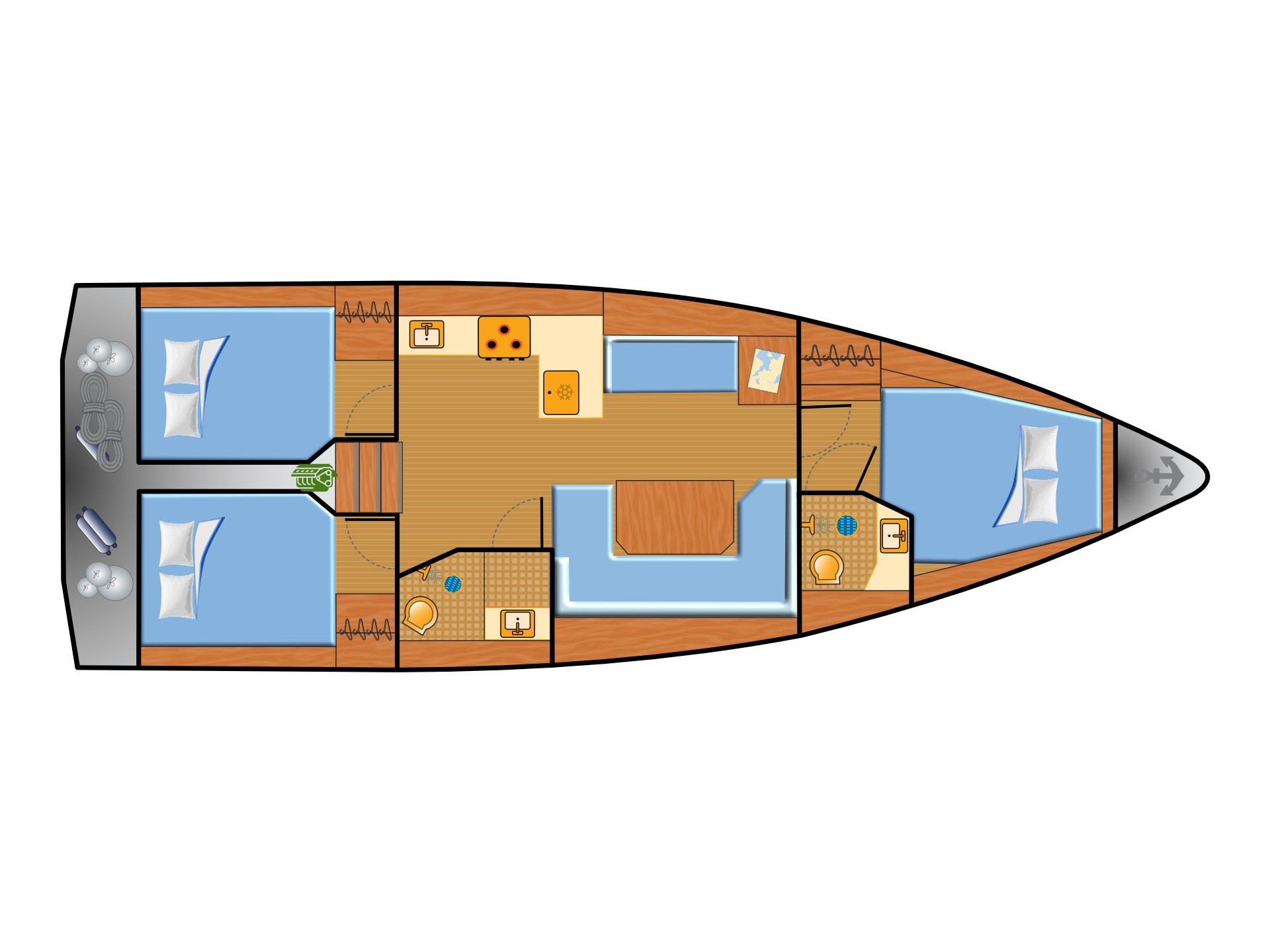 Bavaria C42 — photo 3