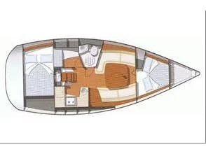 Sun Odyssey 32 i (REGINA IV) Plan image - 2