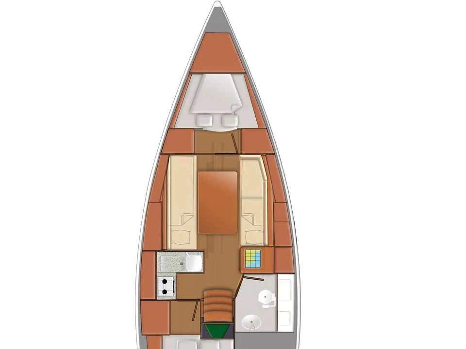 Sun Odyssey 319 (Tatjana) Plan image - 10