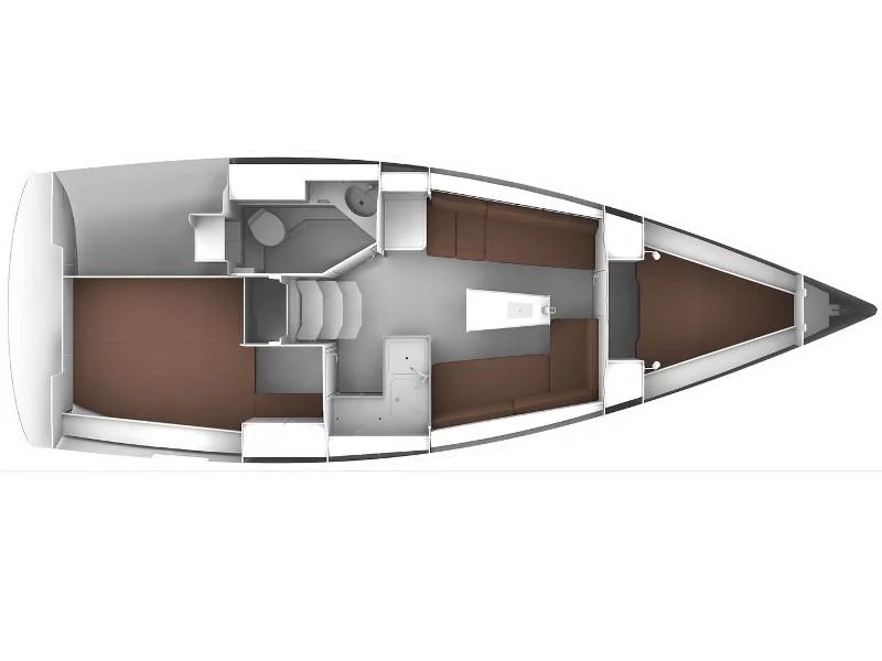 Bavaria Cruiser 34 Style (Aston) Plan image - 7