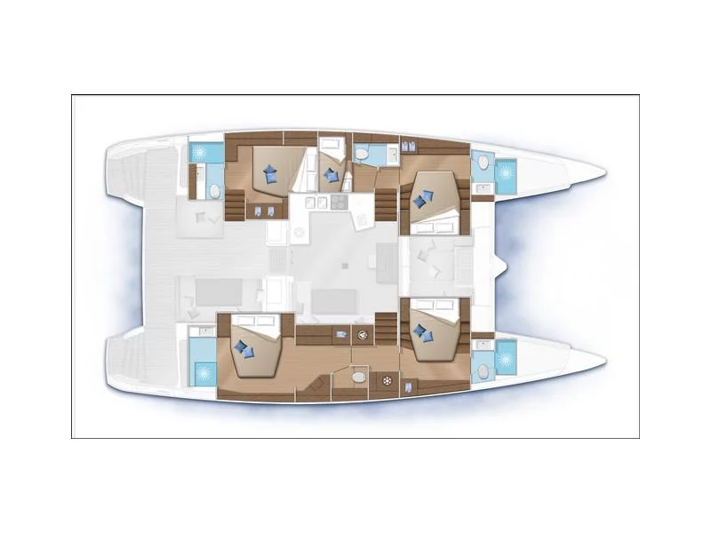 Lagoon 52F (TIGA) Plan image - 12