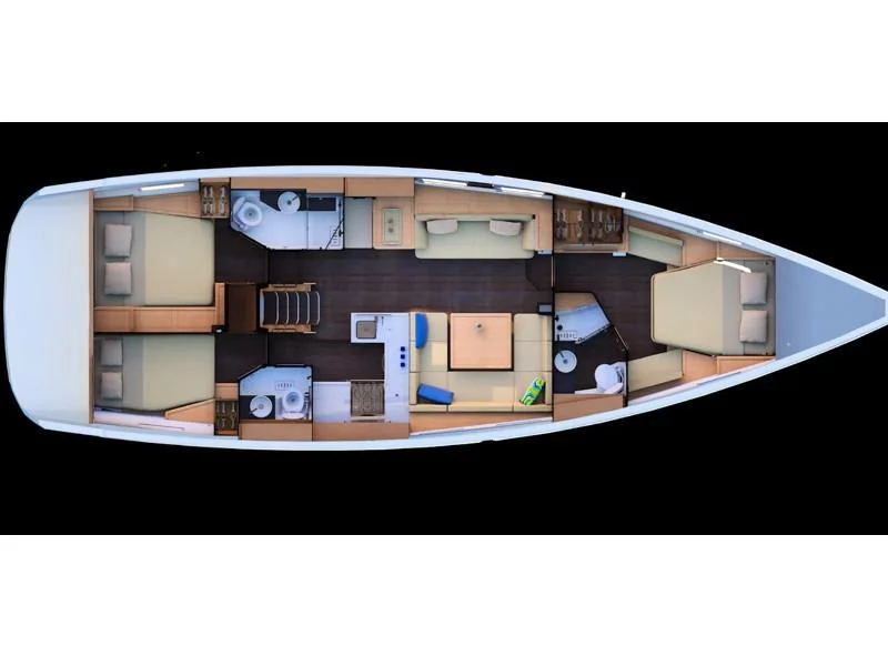 Jeanneau 51 (KATRINA) Plan image - 21