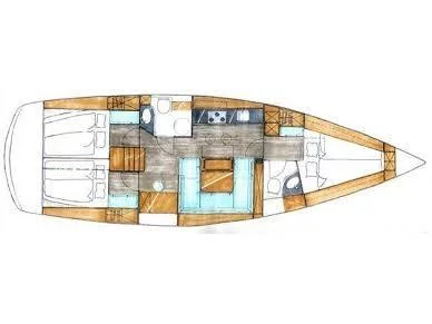 Bavaria 43 Cruiser (Beta) Plan image - 1