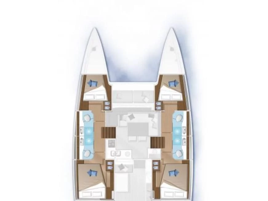 Lagoon 40 (Meliti) Plan image - 6