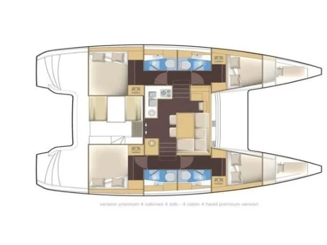Lagoon 39 (Tortilla) Plan image - 10
