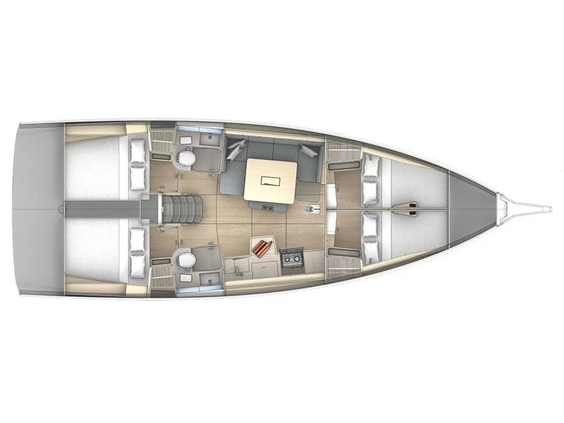Dufour 41 GL (Anita) Plan image - 8