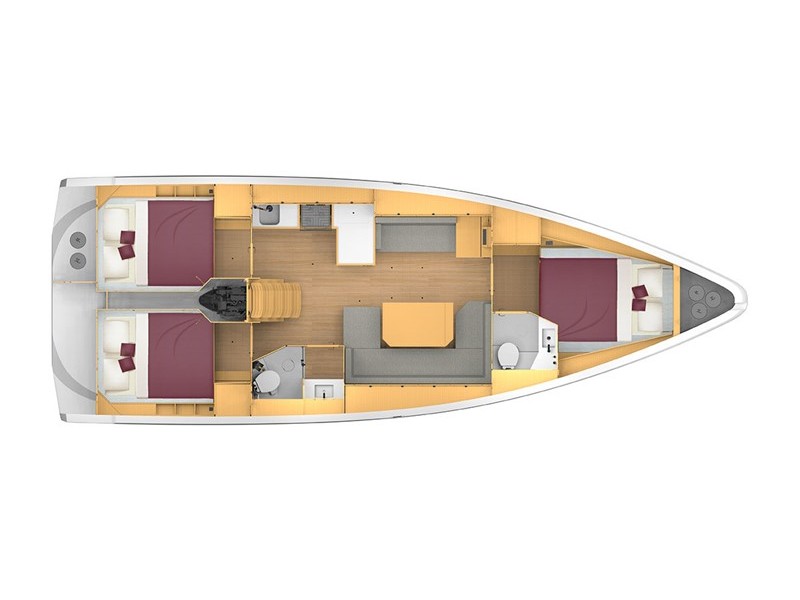 Photo #21 - Bavaria C42 (ARUNA) in Fethiye - 12248