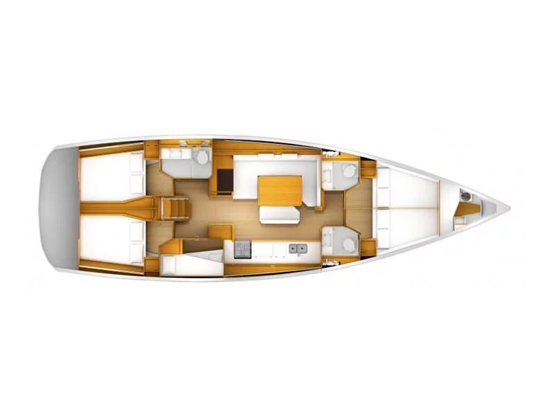 Sun Odyssey 519 - 5 cabs (PERRO BLANCO) Plan image - 6