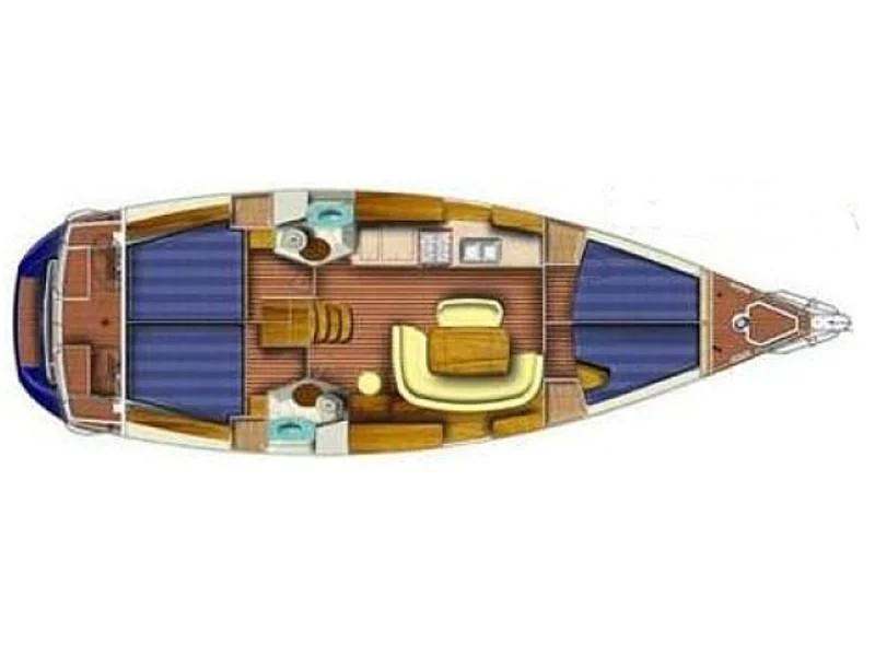 Sun Odyssey 45 (webasto) (MondoX (refit 2019)) Plan image - 14