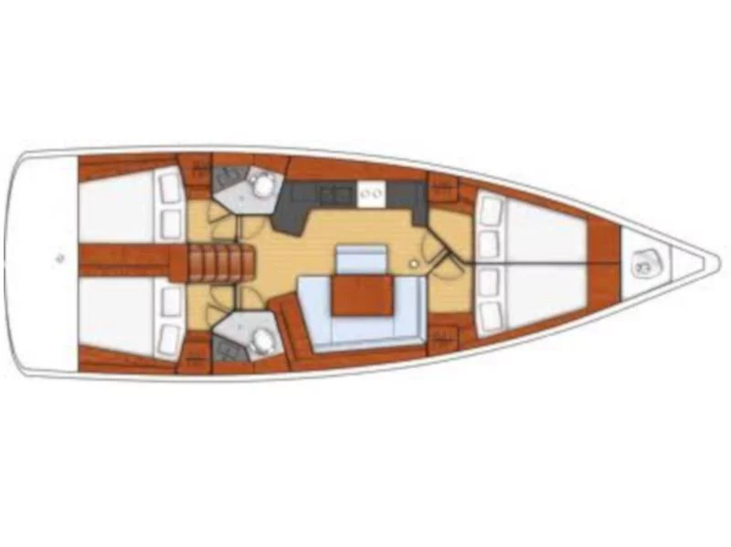 Oceanis 45 (Allegria) Plan image - 21