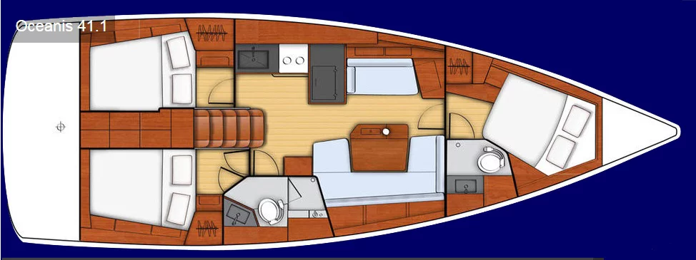 Oceanis 41.1 (AGINOR "Sails 2025")  - 2