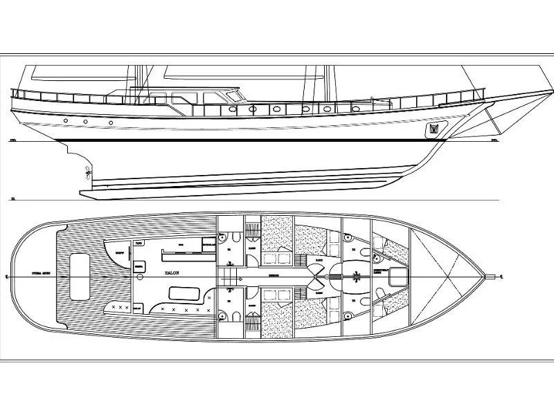 Gulet Neptun (Neptun) Plan image - 18