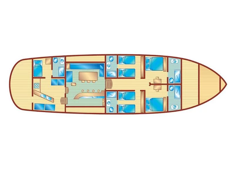 Gulet Smyrna (Smyrna) Plan image - 3