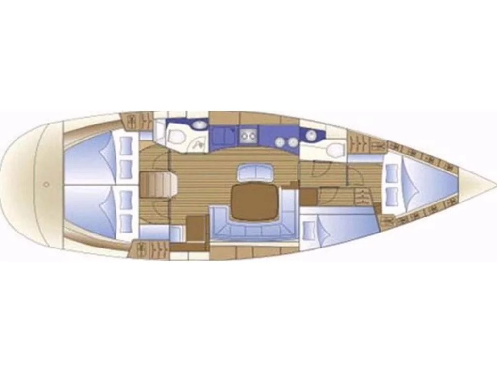 Bavaria 44 (Scorpion) Plan image - 44