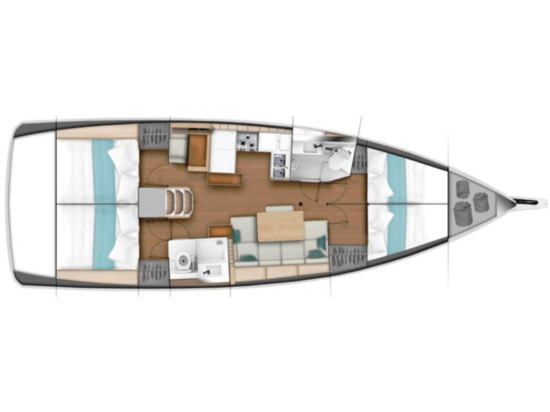 Photo #2 - Sun Odyssey 440 (Celine) en Corfú - 12350