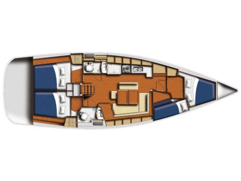 Oceanis 43 (SEACRET) Plan image - 3
