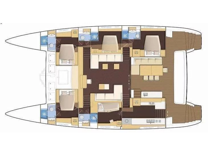 Lagoon 620 (10+3) (The Sun (refit 2025)) Plan image - 62