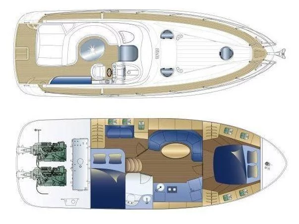 Bavaria Sport 37 Open (Ribelle) Plan image - 5