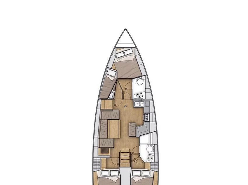 Oceanis 40.1 (Maranel) Plan image - 17