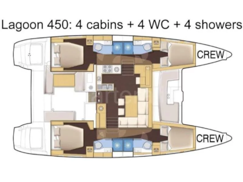 Lagoon 450 Fly (IRIS IV) Plan image - 20
