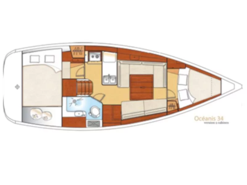 Oceanis 34 (Rebecca) Plan image - 6