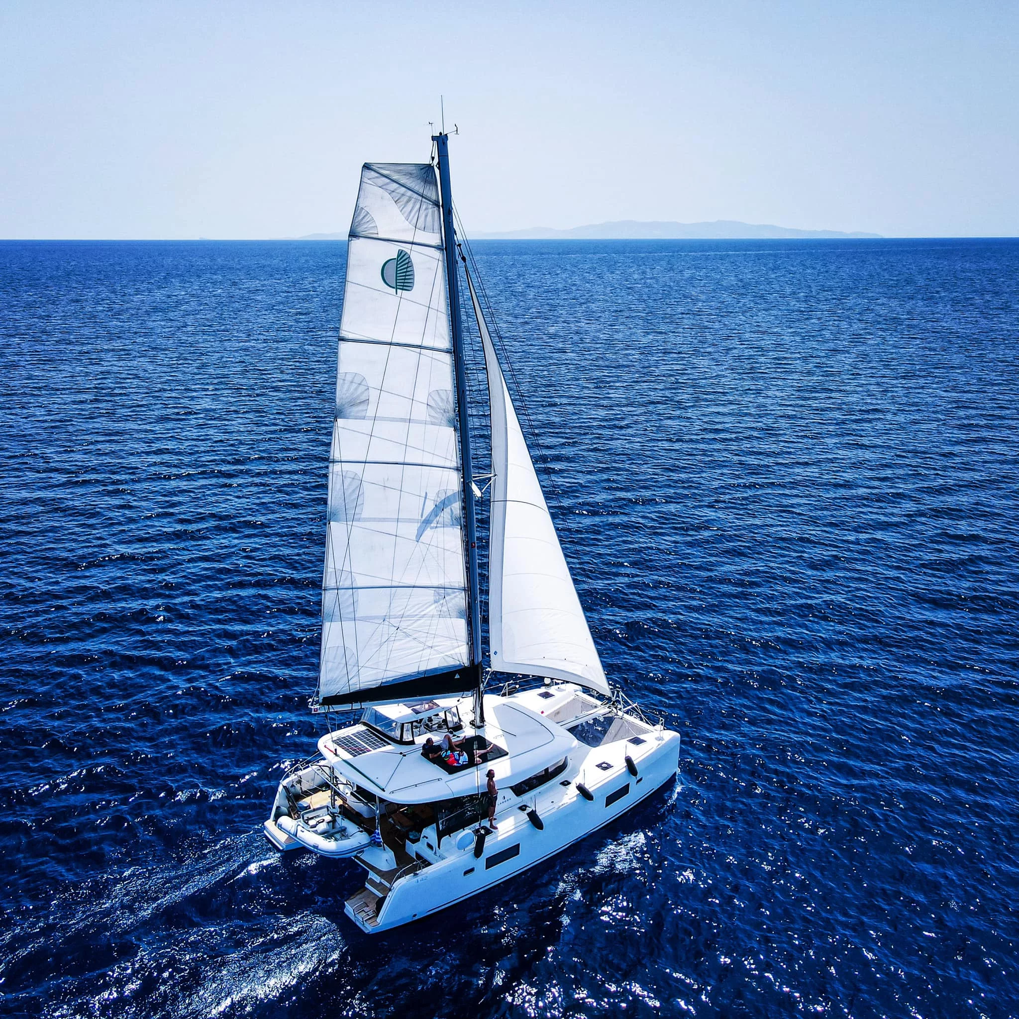 Lagoon 42 (Aurora) under sails - 3