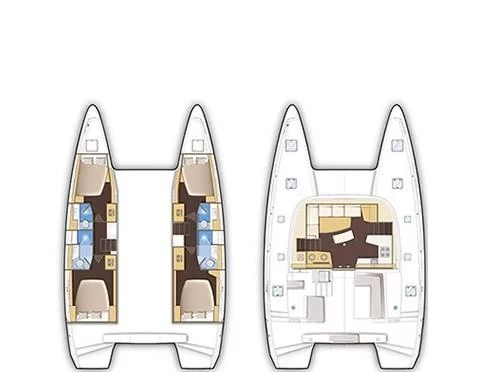 Lagoon 42 (Aenaos) Plan image - 17