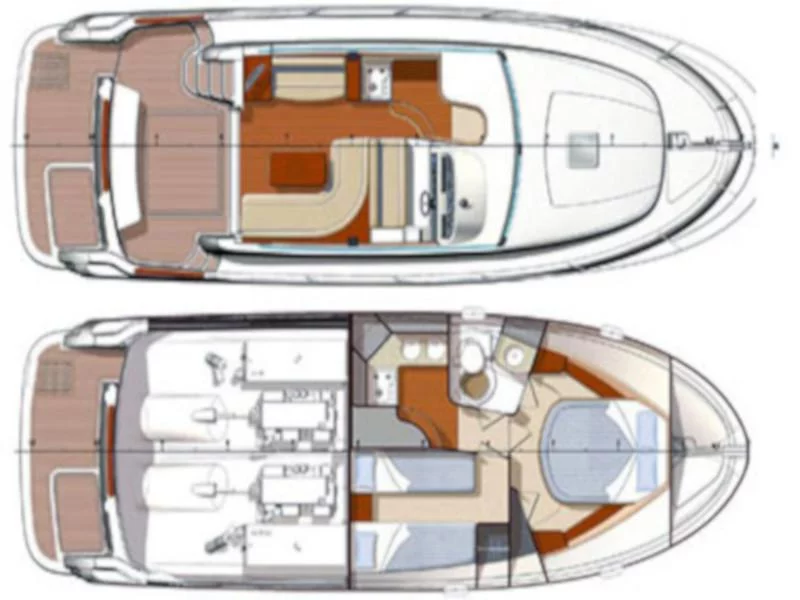 Prestige 36 Fly (Fortuna) Plan image - 21