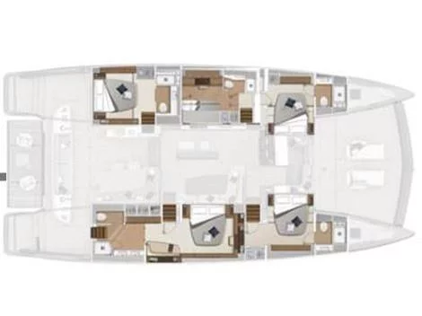 Lagoon Sixty 7 (MASTERMIND) Plan image - 3