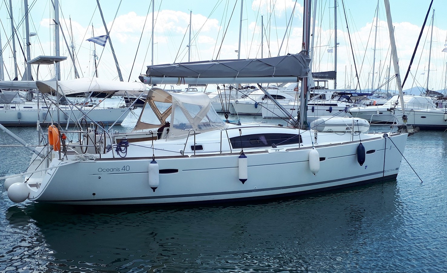 Photo #14 - Beneteau Oceanis 40 (Tosca) en Eleusis - 4116