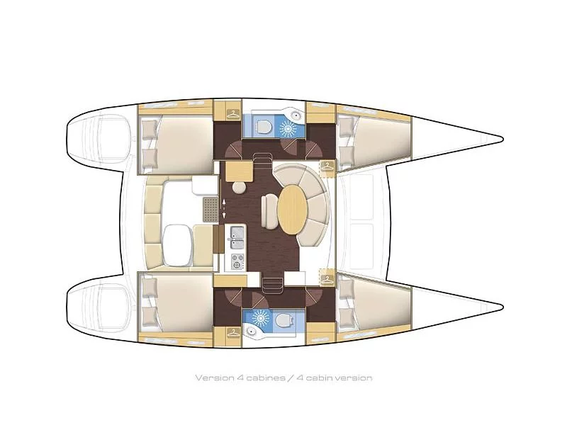 Lagoon 380 S2 (Vienna | Solar Panel, Inverter) Plan image - 7