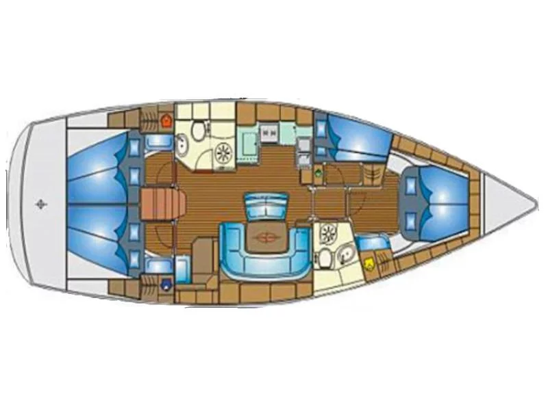 Bavaria 46 (Biki) Plan image - 4