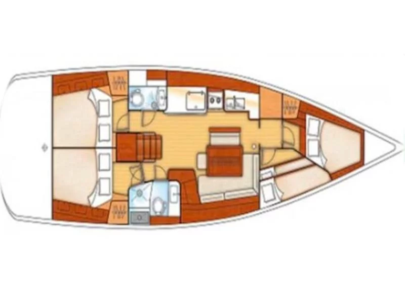 Oceanis 46 (Myron) Plan image - 5