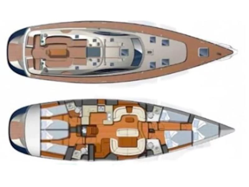 Sun Odyssey 54DS (Mata) Plan image - 4