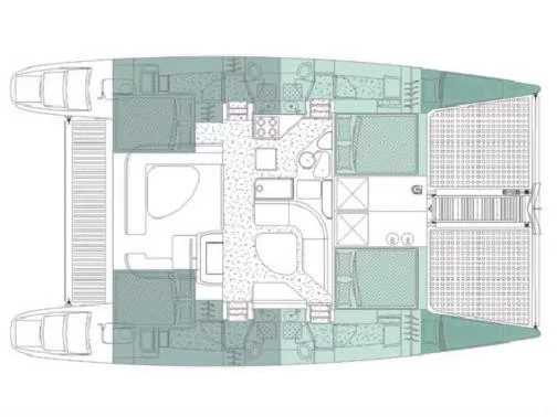 Voyage 440 (Alboran Ron Punch (Majorca)) Plan image - 4