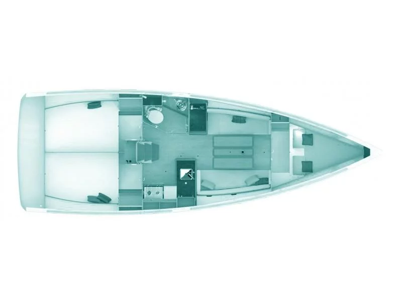 Sun Odyssey 349 (Ferousa) Plan image - 7