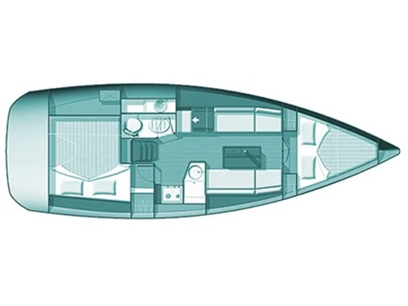 Sun Odyssey 33i (Galateia) Plan image - 11