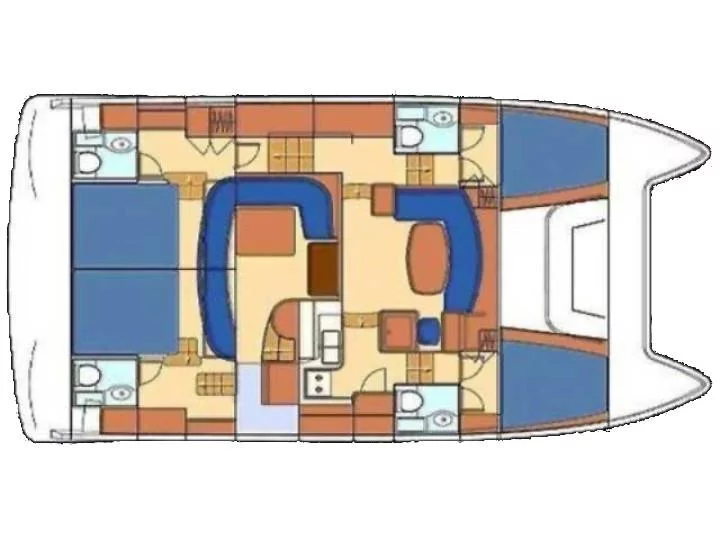 Lagoon Powercat 43 (Perseus 1) Plan image - 13